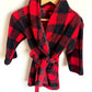 Checkered Robe / 2T