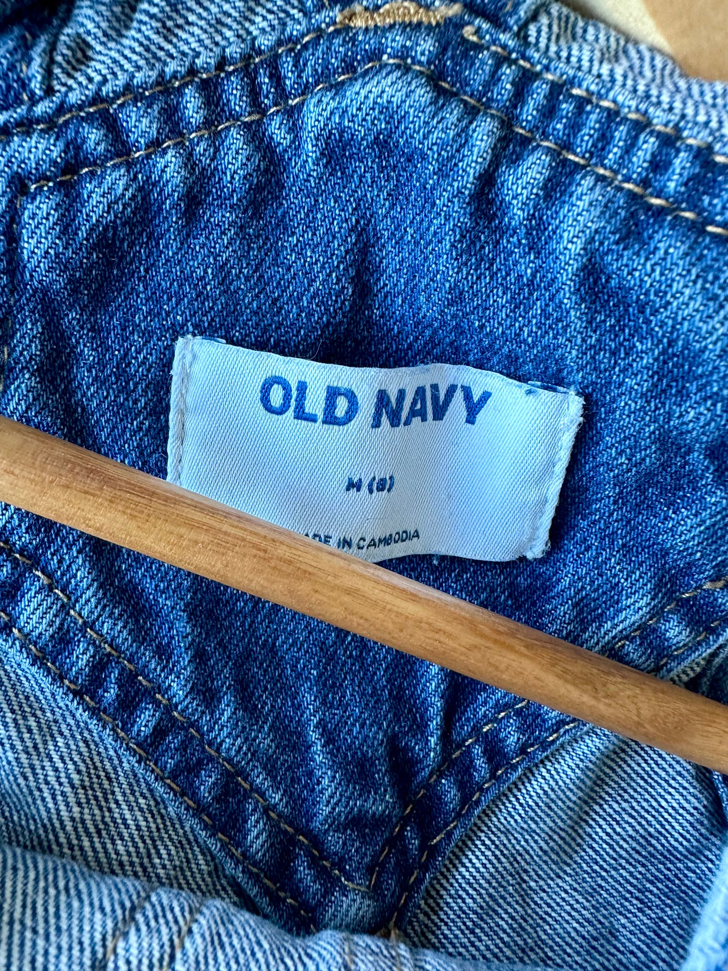 Denim Short Overalls / 8 years