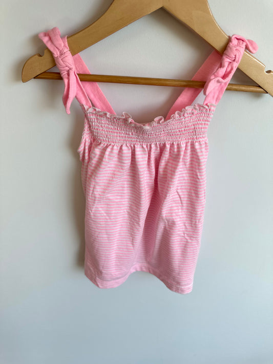 Pink Striped Tank / 2T