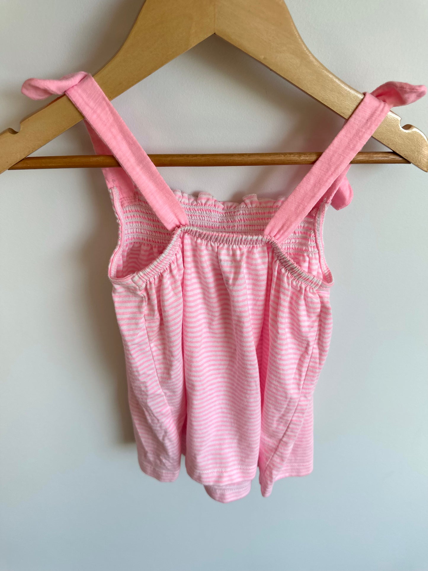 Pink Striped Tank / 2T