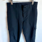 Black Stretch Cargo Pants / 8 years