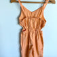 Orange Cut Out Jumpsuit / 6 years
