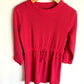 Red Adjustable Waist Dress / 6-7 years