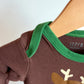 Cotton Deer Camo Gown / 0-9m