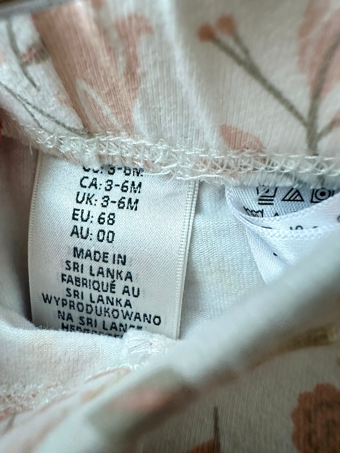 Bunny Bird Nature Leggings / 3-6m