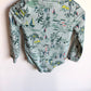 Sailboat Long Sleeve Swimsuit / 2T