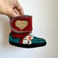 Nooks Heart Soft Boots (PLAY)  / 6-12m?