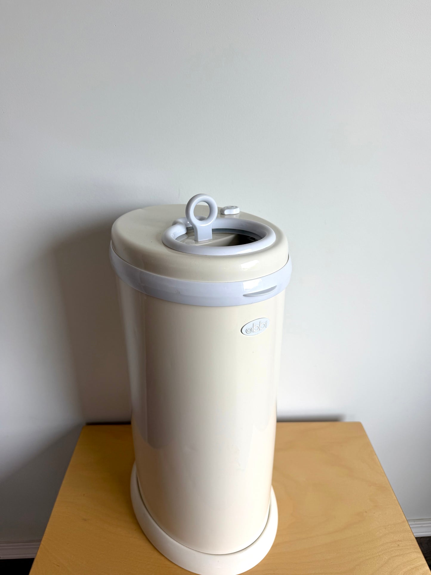 Ubbi Ivory Diaper Pail (No Shipping)