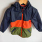 Blue Orange Green Jacket / 2-3T