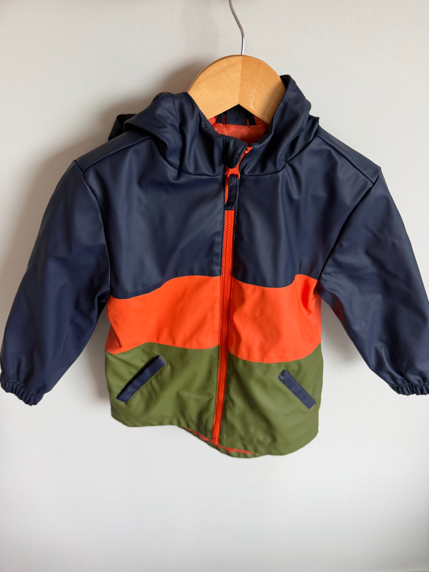 Blue Orange Green Jacket / 2-3T