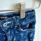 Denim Floral Shorts / 4T