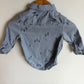 Tree Collared Button Up Bodysuit / 9m