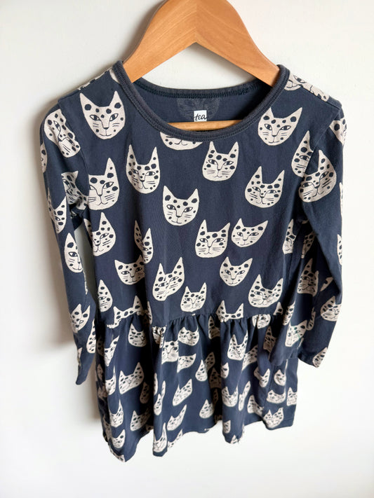 Tea Collection Cat Dress (PLAY) / 4T