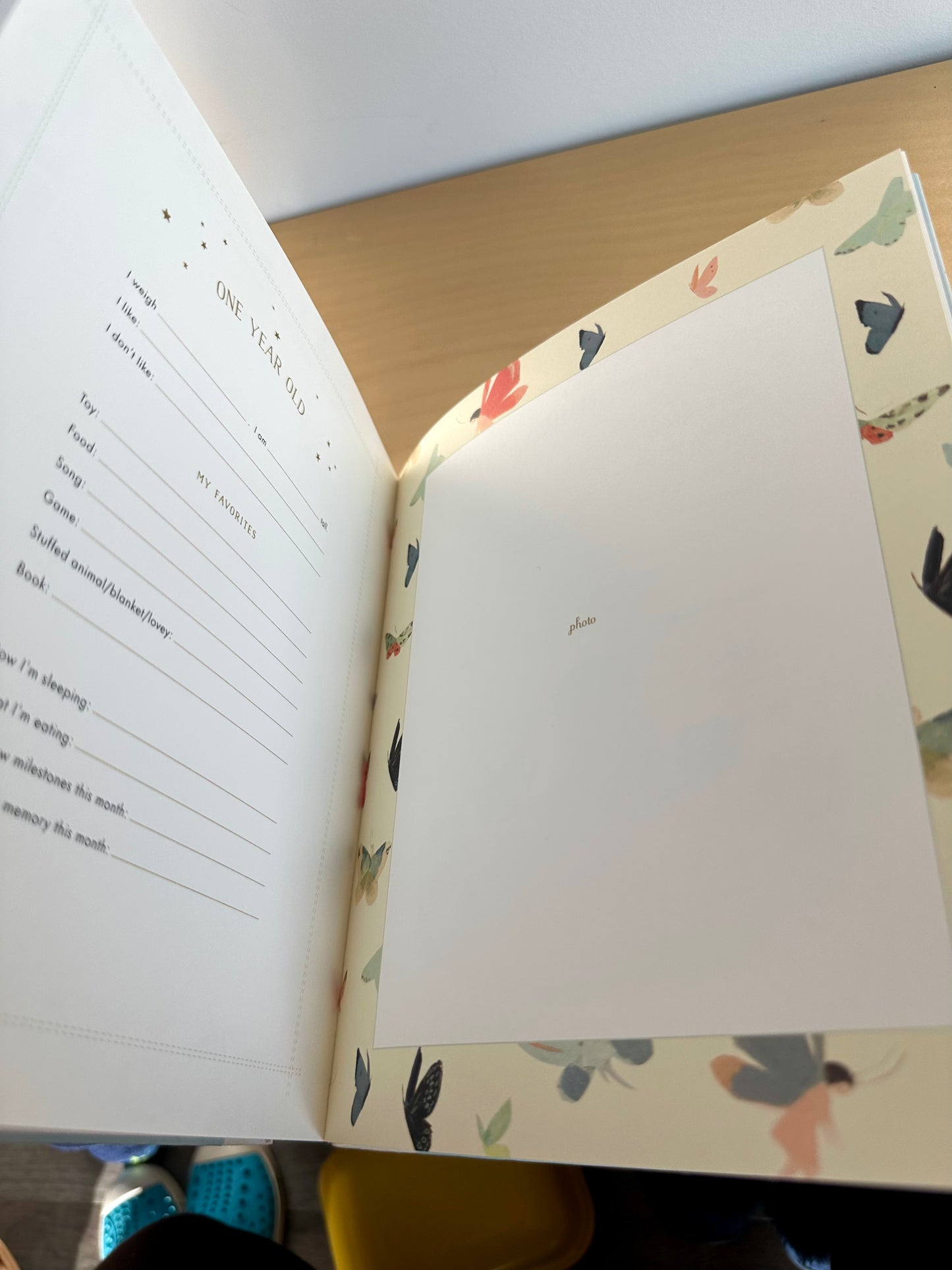 Milestone Baby Book (No Shipping)