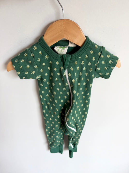 Parade Tree Short Sleeve Sleeper / 0-3m
