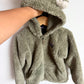 Patagonia Green Hood Sweater / 4-5T