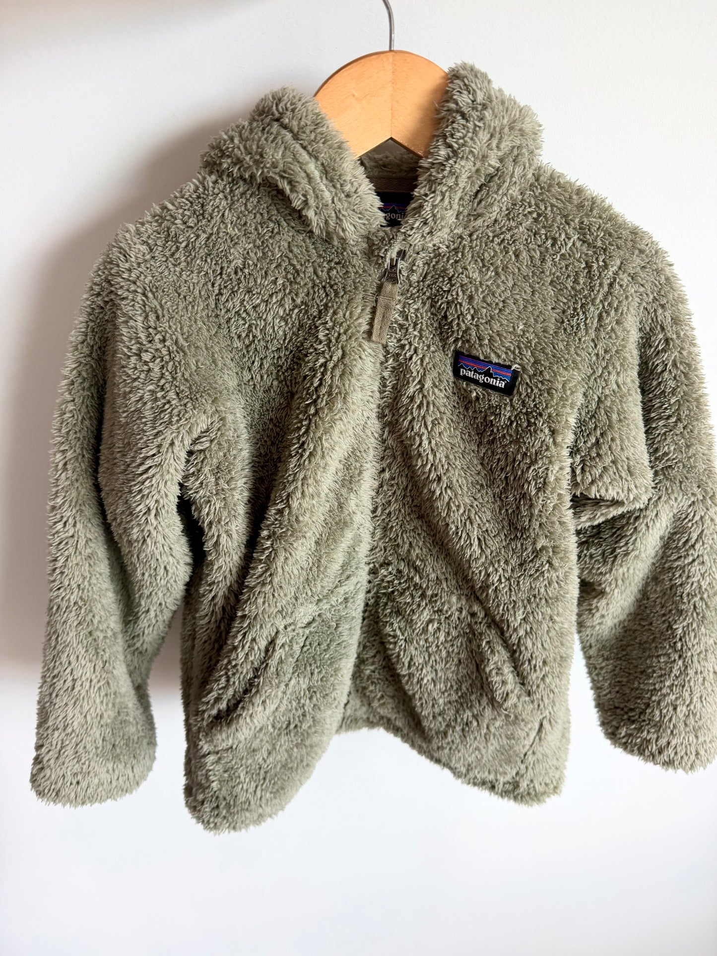 Patagonia Green Hood Sweater / 4-5T