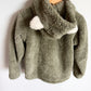 Patagonia Green Hood Sweater / 4-5T