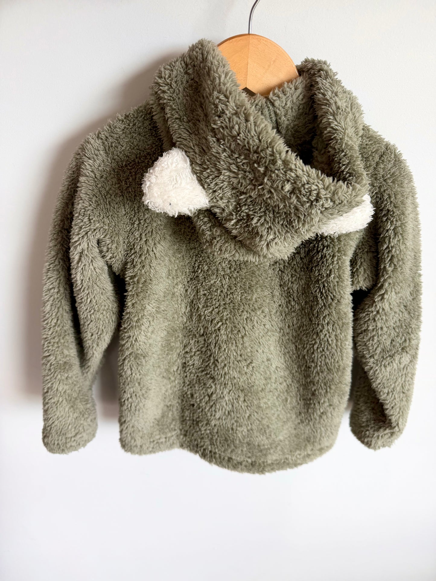 Patagonia Green Hood Sweater / 4-5T