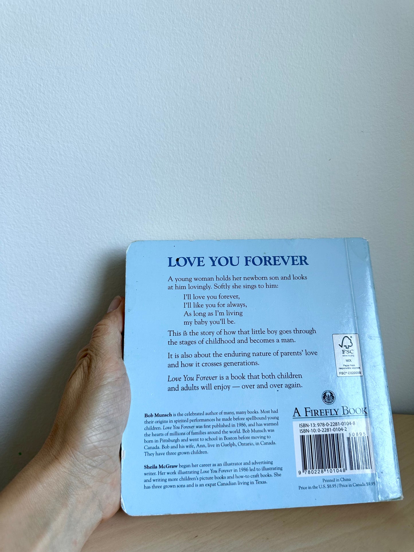 Love You Forever Board Book / 0-3 years