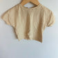 Zara Yellow Boxy T-shirt / 9-12m