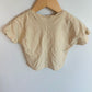 Zara Yellow Boxy T-shirt / 9-12m