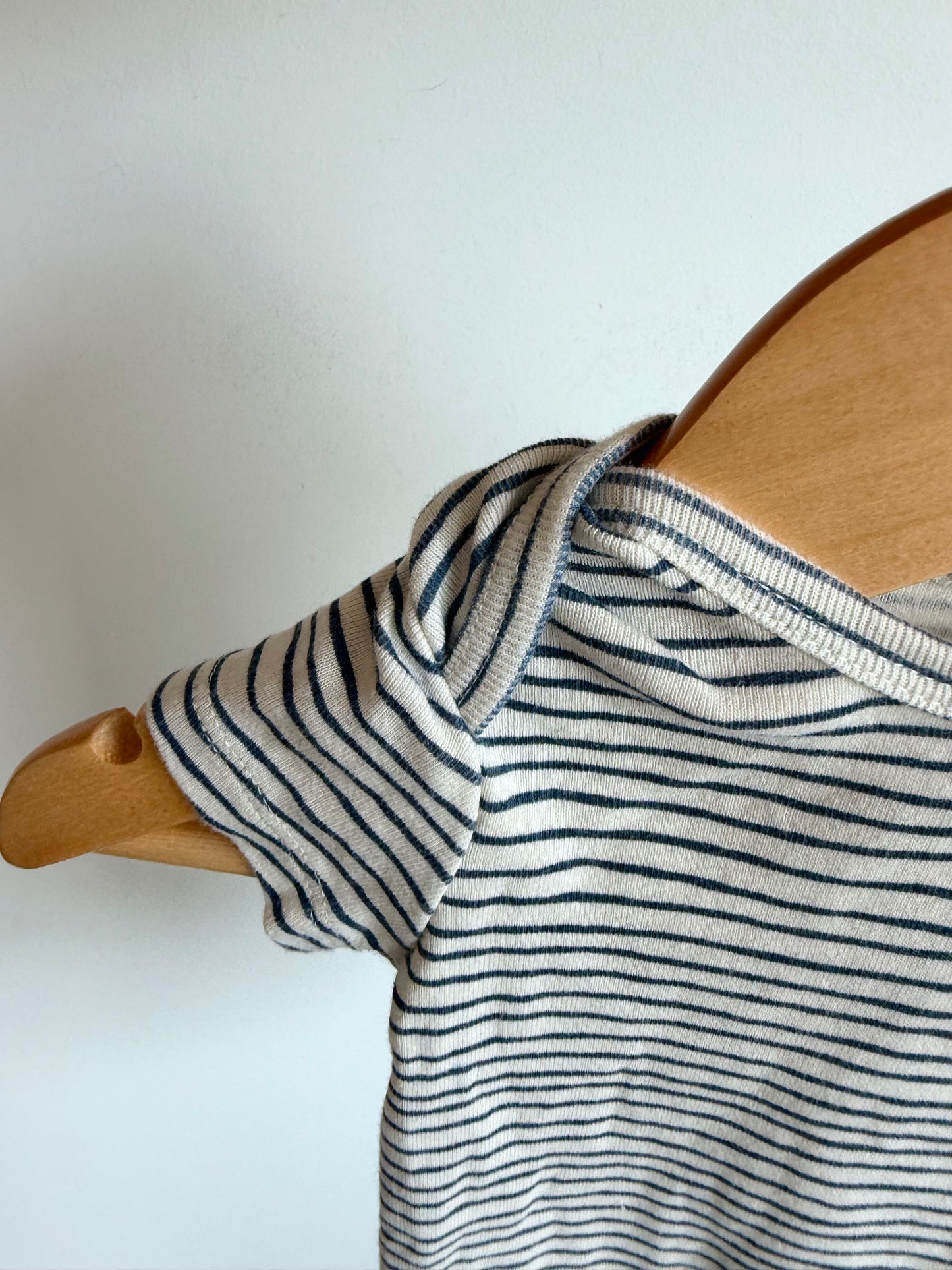 Blue Striped Bodysuit / 3m