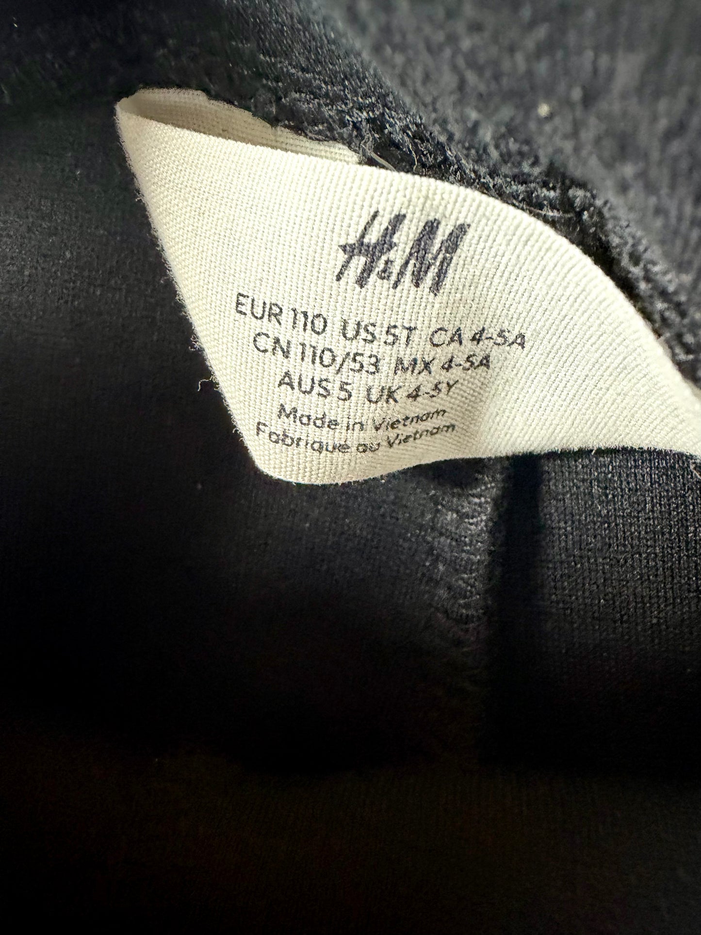 H&M Black Flared Pants / 4-5T