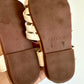 Cream Strap Sandals / Size 6 Toddler