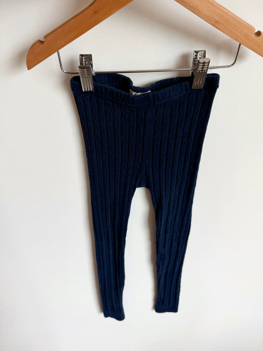 Hatley Navy Cable Knit Tights / 4T?