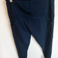 Maternity Navy Side Pockets Leggings / Large