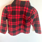 HBC Fleece Plaid Long Sleeve / 12-18m