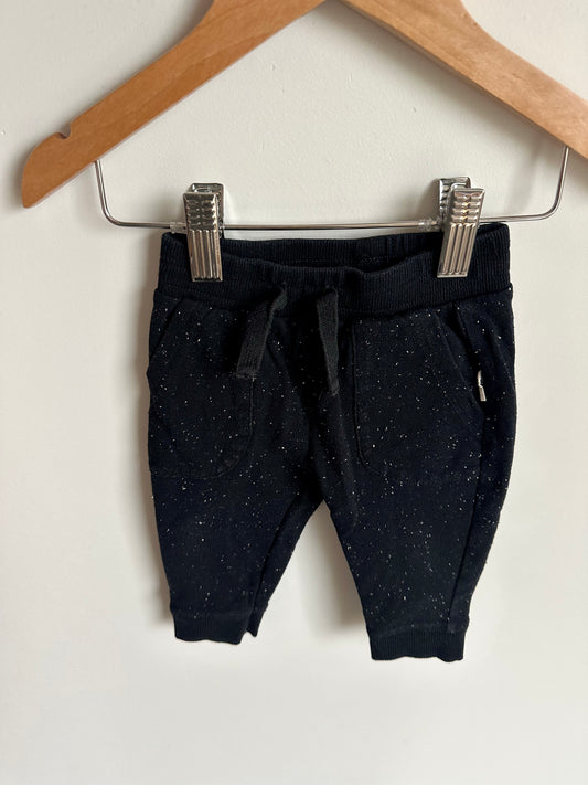 Miles Dark Speckled Pants / 6m