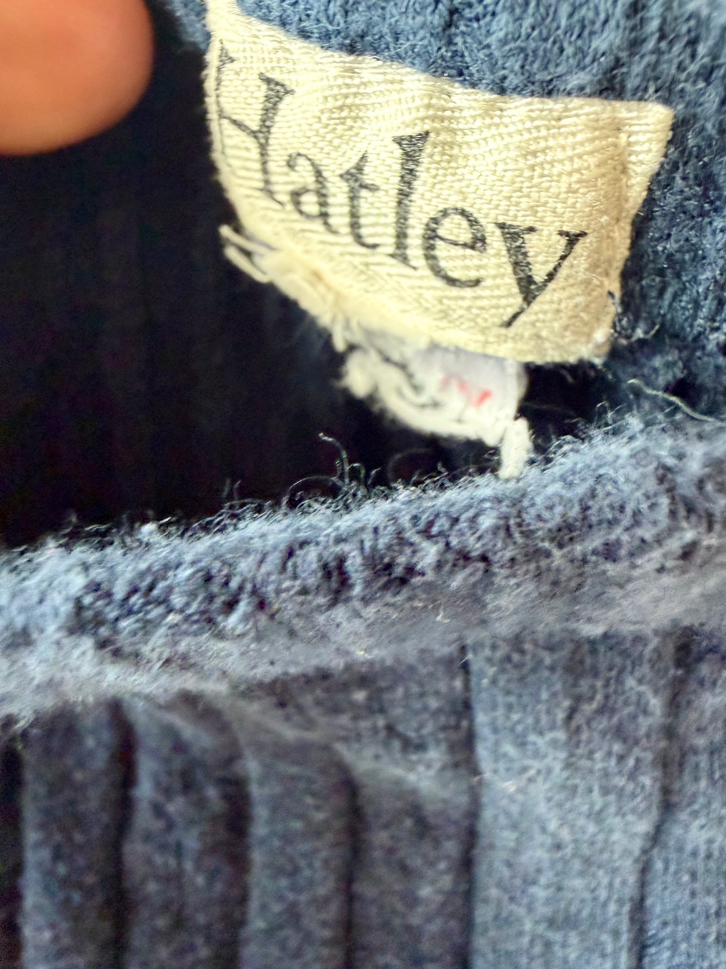Hatley Navy Cable Knit Tights / 4T?