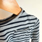 Zara Blue Stripe Pocket Long Sleeve / 12-18m