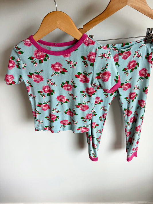 Rose Pattern PJ Set (PLAY) / 4T
