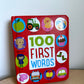 100 First Words Mini Board Book / 0-2 years