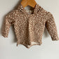 Jax + Lennon Fawn Dotted Hoodie / 0-6m