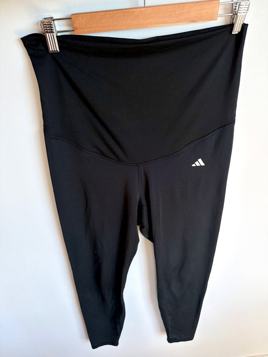 Adidas Aeroready Black Maternity Leggings  / Medium