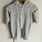 TBA Grey Floral Bamboo Hooded Jumpsuit / 6-12m