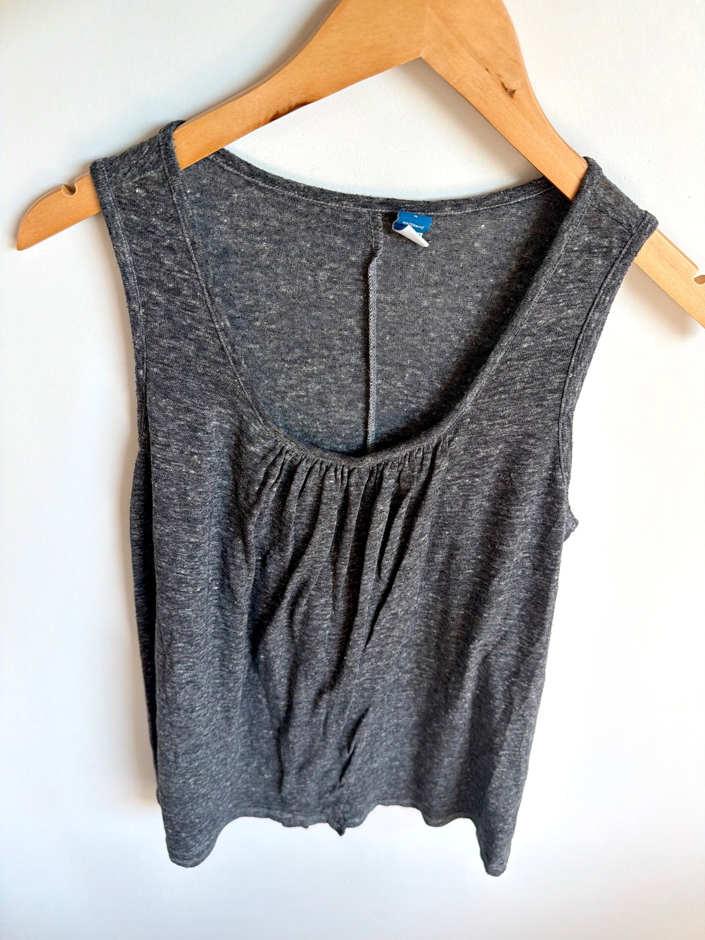 Grey Tank Nursing Top / Medium