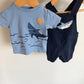 Shark T-Shirt + Short Overall Set / 3m