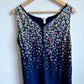 Thyme Navy Floral Nursing Top / XXL