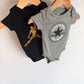 Air Jordan and Coverse Bodysuits (2) / 3-6m