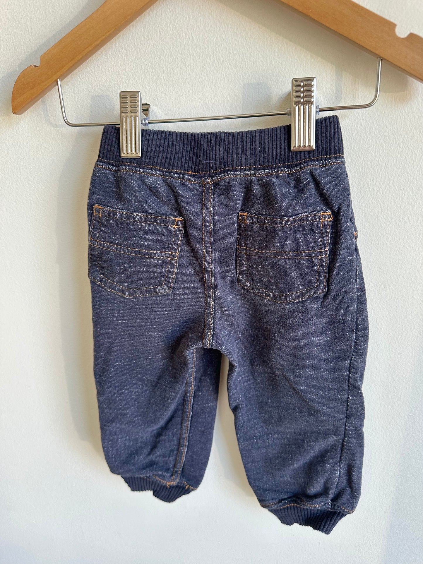 Denim Look A Like Joggers / 12m