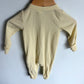 Yellow 2 Way Zipper Sleeper / 0-3m