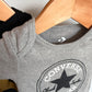 Air Jordan and Coverse Bodysuits (2) / 3-6m