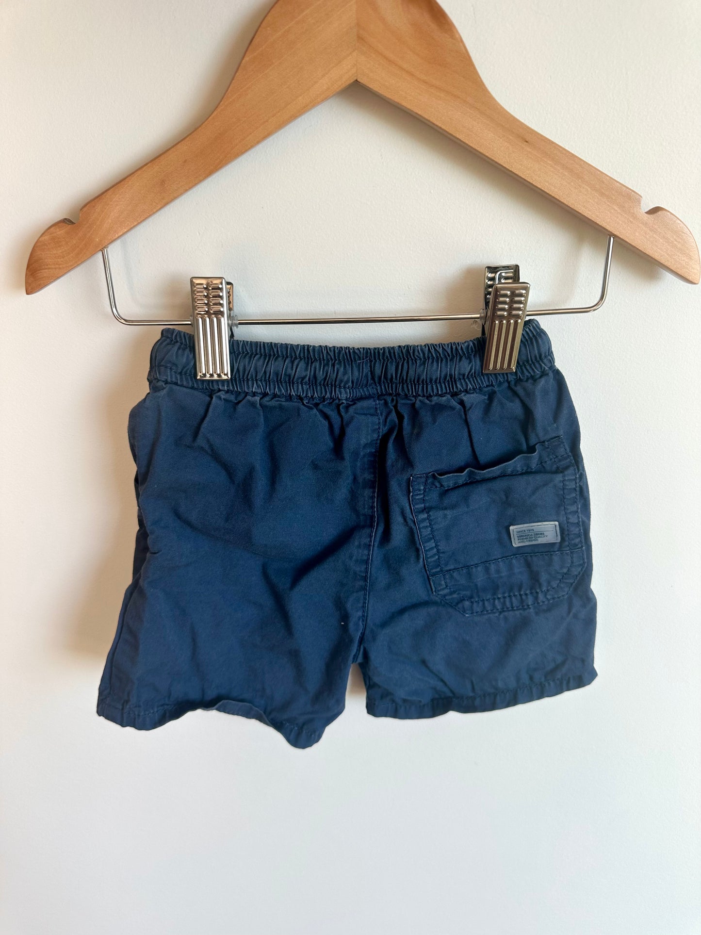 Zara Blue Shorts / 12-18m