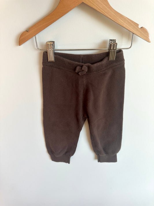 Souris Minis Brown Knit Pants / 12-18m