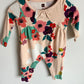 Tea Collection Blush Floral Jumpsuit (PLAY) / 9-12m
